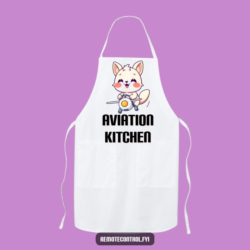 Funny Animal Pilot Apron: Hilarious & Joyful Kitchen Gift