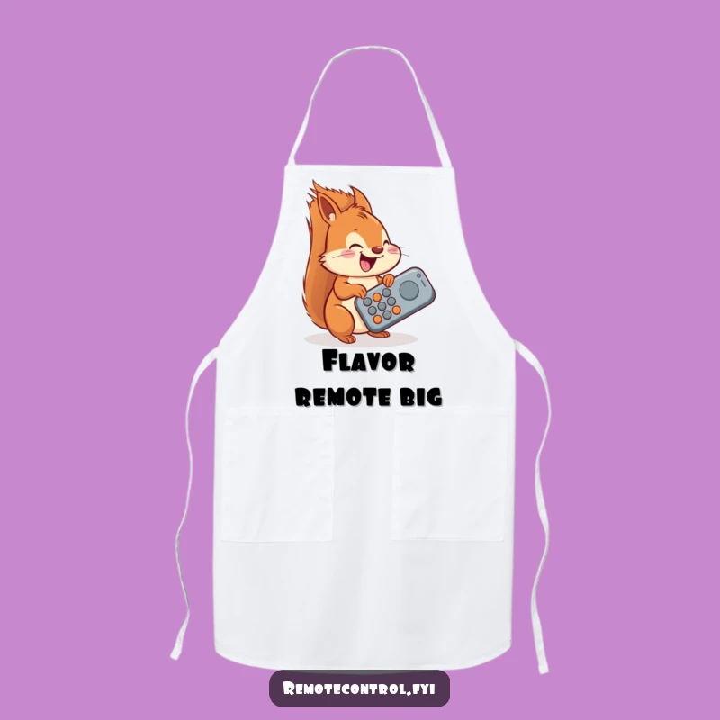 Funny Squirrel Apron: Cook Up Laughs with This Giant Remote Design