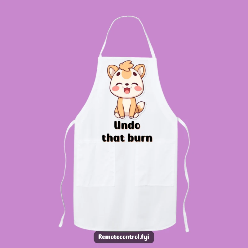 Funny Animal Apron: Rewind and Cook Joyfully, Chef Gift!