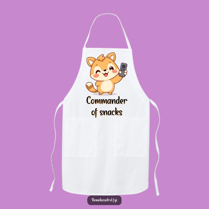 Funny Animal Chef Remote Apron: Hilarious Kitchen Gift