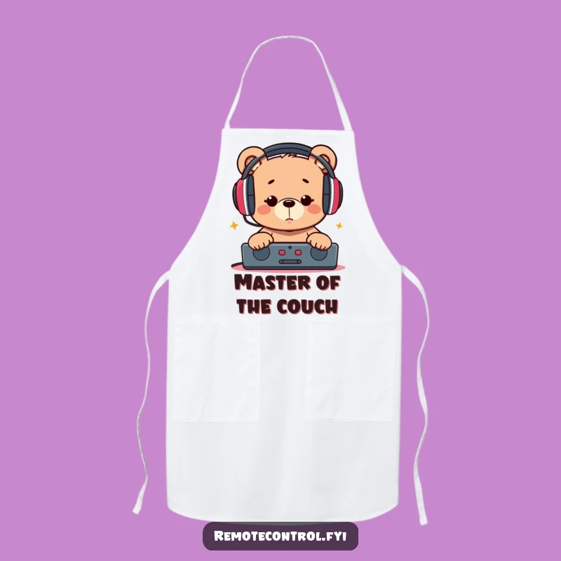 Funny Bear Chef Apron: Cook with Humorous Concentration and Style