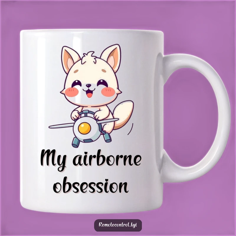 Funny Animal Toy Pilot Mug: Joyful & Hilarious Gift Cup
