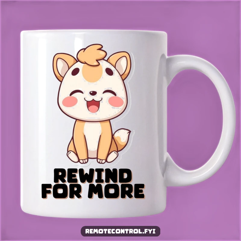 Funny Animal Mug: Rewind Your Day with Joy, Perfect Gift!