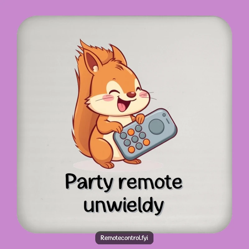 Funny Squirrel Coasters: Protect Surfaces from Tech Mishaps