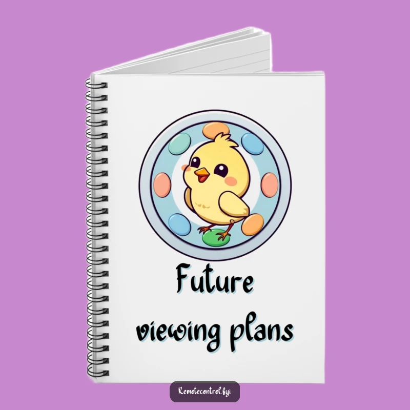 Funny Bird Remote Notebook: Comedic Avian Journal Gift for Ideas