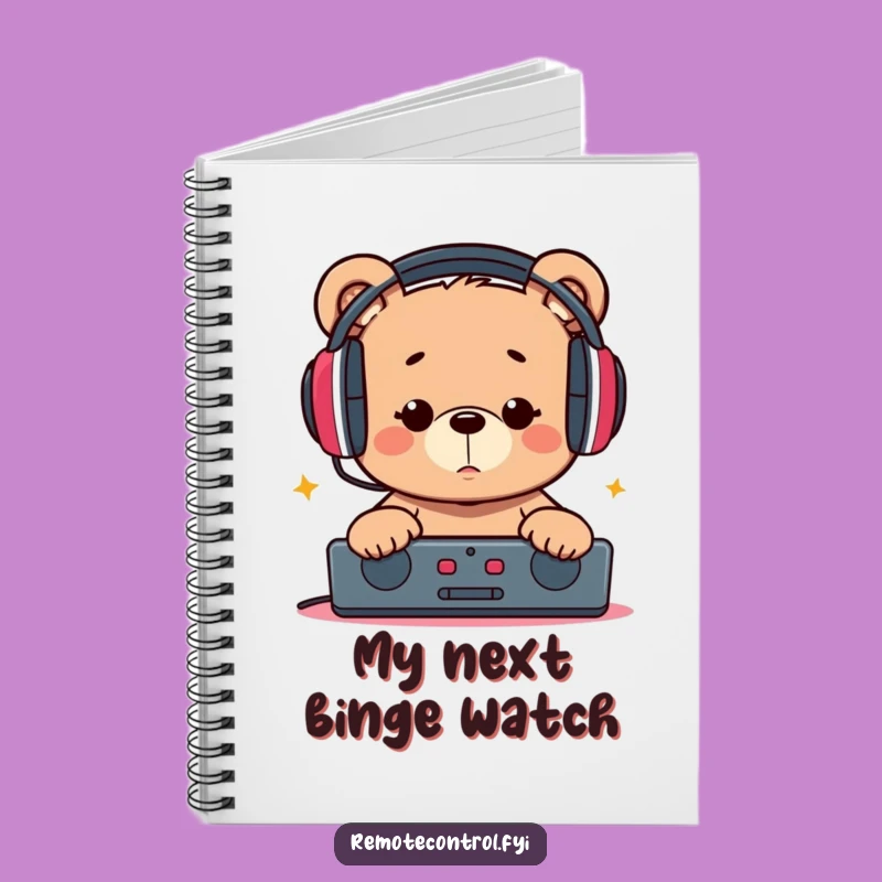Funny Bear Notebook: Jot Down Ideas with Humorous Focus and Style