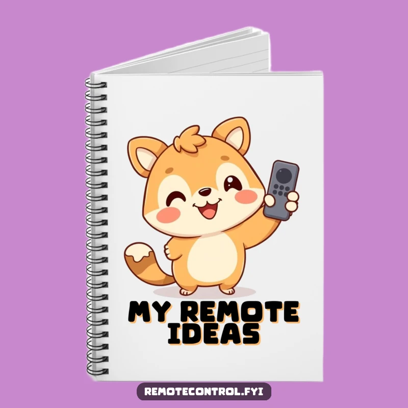 Funny Animal Remote Ideas Notebook: Hilarious Gift for Notes