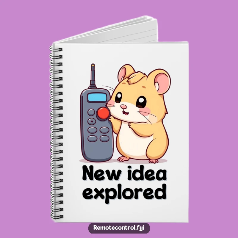 Funny Hamster Investigation Notebook: Jot Down Ideas with Whimsical Humor
