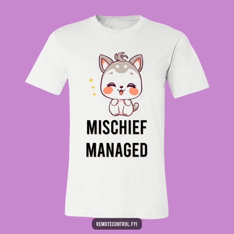 Funny Giggling Animal TV Changer T-Shirt: Humorous Gift Top